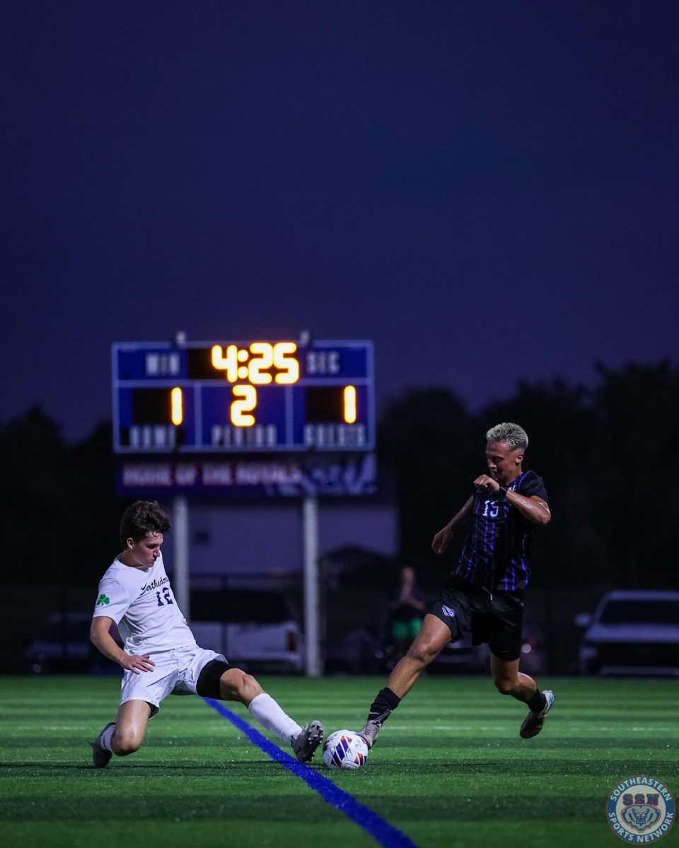 Boys Soccer ties Cathedral 1-1 at Hamilton Southeastern High School on August 19.