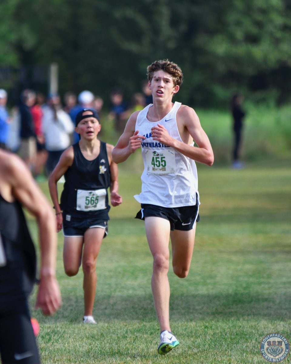 Boys Cross Country competes in the Hamilton County meet on August 30th at Chinquapin Ridge.