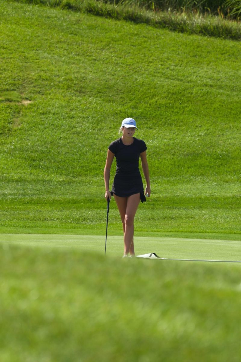 Bella Stanley at the HCC Invitational at Bear Slide Golf Course on August 25.