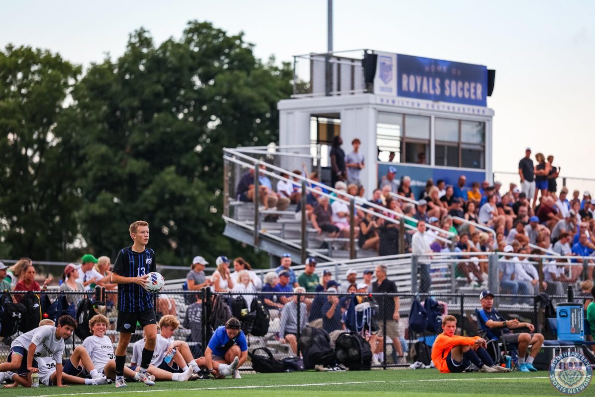 Boys Soccer ties Cathedral 1-1 at Hamilton Southeastern High School on August 19.