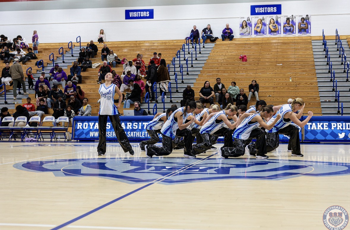Dance performs their hip-hop routine at Hamilton Southeastern on Dec. 6, 2025.